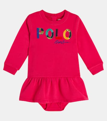 Bébé – Ensemble robe et culotte bloomer en coton | Polo Ralph Lauren Kids