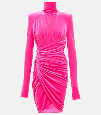 Miniabito in velluto con drappeggio | Alexandre Vauthier