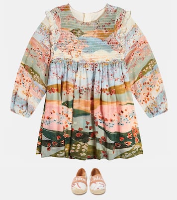 Kleid aus Baumwolle | Chloé Kids