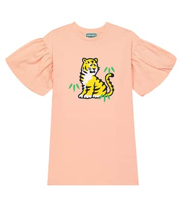 Bedrucktes Kleid aus Baumwolle | Kenzo Kids