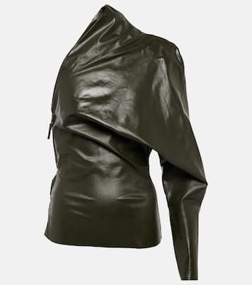 Draped one-shoulder top  | Rick Owens