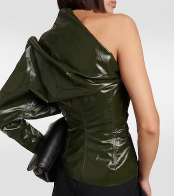 Draped one-shoulder top  | Rick Owens