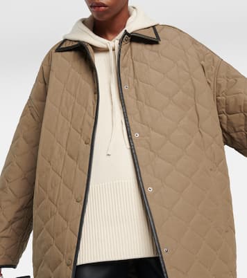 Quilted cocoon coat | Toteme