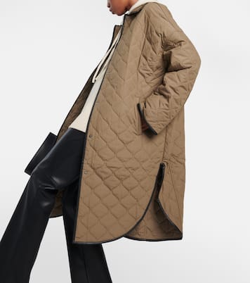 Quilted cocoon coat | Toteme