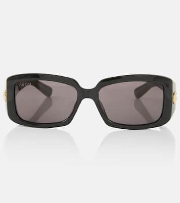Gafas de sol rectangulares con GG | Gucci