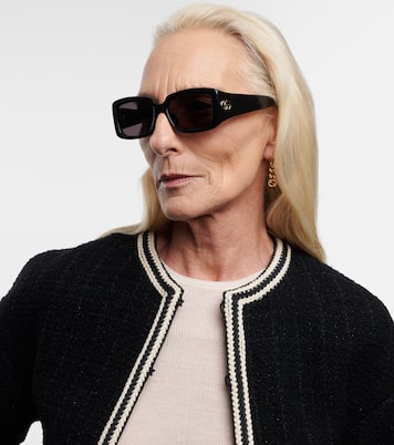 Gafas de sol rectangulares con GG | Gucci