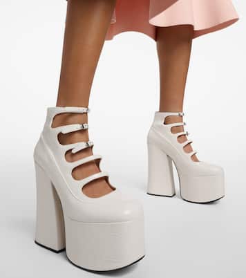 Stivaletti Kiki 150 in pelle con plateau | Marc Jacobs