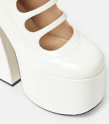 Stivaletti Kiki 150 in pelle con plateau | Marc Jacobs