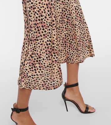 Vestido midi Cerise estampado | Rixo