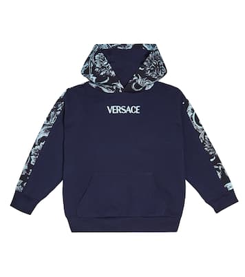 Sudadera Barocco Stencil de algodón | Versace Kids
