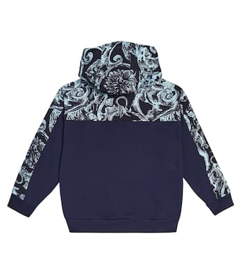 Sudadera Barocco Stencil de algodón | Versace Kids