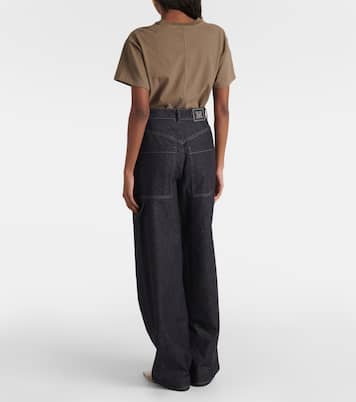 Jean ample Centro à taille haute | Max Mara