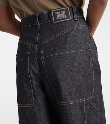 Jean ample Centro à taille haute | Max Mara