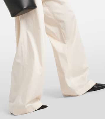 Pantalones anchos Tunis de algodón | Joseph