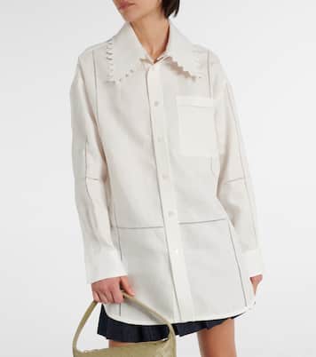 Oversize-Hemd aus Leinen | Bottega Veneta