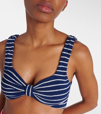 Judy striped bikini | Hunza G