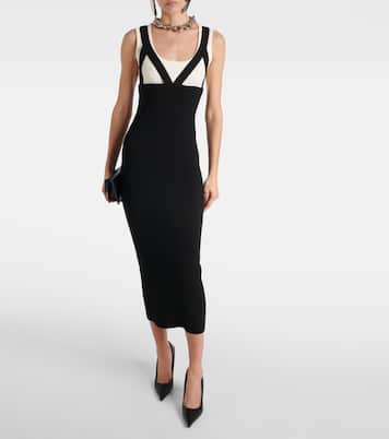 Vestido midi acanalado The Madone | Jean Paul Gaultier