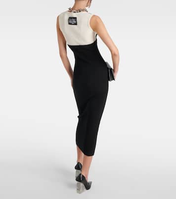 Vestido midi acanalado The Madone | Jean Paul Gaultier