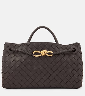 East-West Andiamo leather tote bag | Bottega Veneta