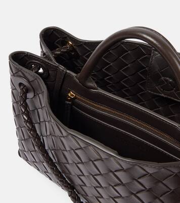 East-West Andiamo leather tote bag | Bottega Veneta