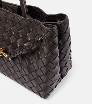 East-West Andiamo leather tote bag | Bottega Veneta