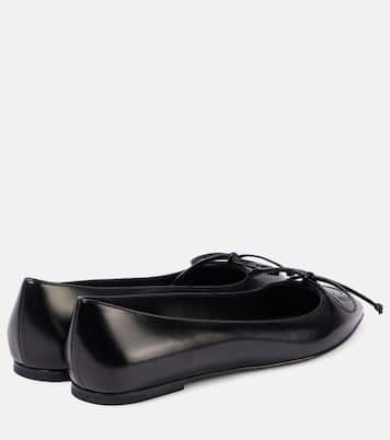 Leather ballet flats | Alaïa