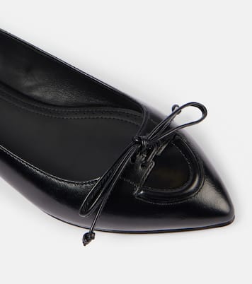 Leather ballet flats | Alaïa