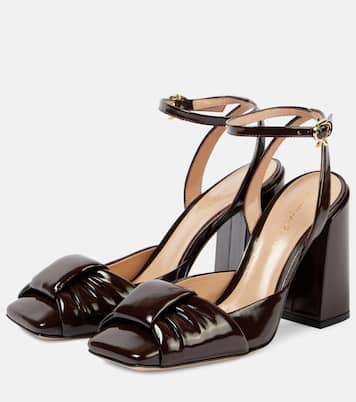 90 patent leather sandals | Gianvito Rossi