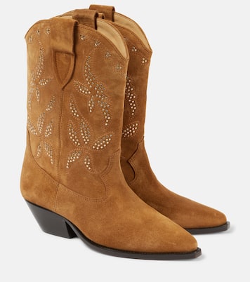 Stivali texani Duerto in suede | Isabel Marant