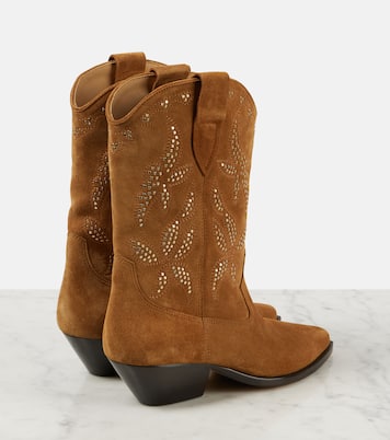 Stivali texani Duerto in suede | Isabel Marant