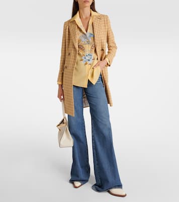 Abrigo a cuadros Príncipe de Gales | Etro