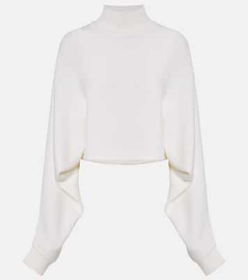 Pull à col roulé en laine | Alaïa