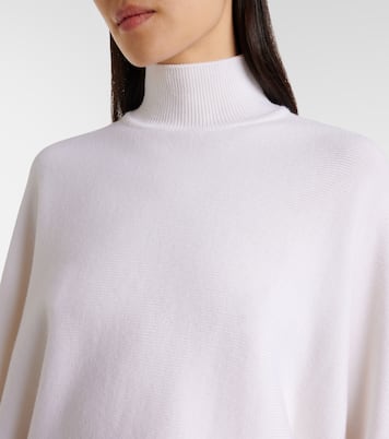 Pull à col roulé en laine | Alaïa
