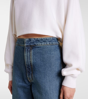 Pull à col roulé en laine | Alaïa
