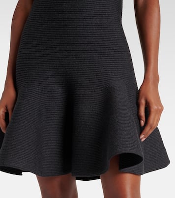Abito corto in misto lana | Alaïa