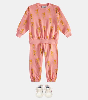 Jogginghose Winter Flowers aus Baumwolle | Mini Rodini