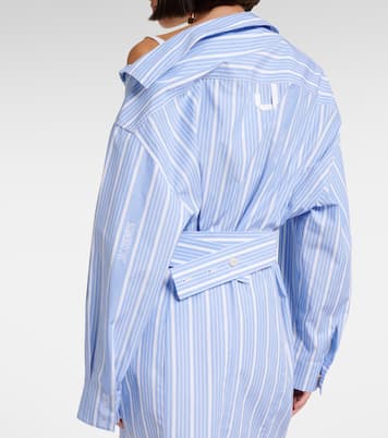 Robe chemise rayée en coton | Jacquemus