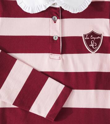 Polo Rosalie in jersey di cotone a righe | La Coqueta