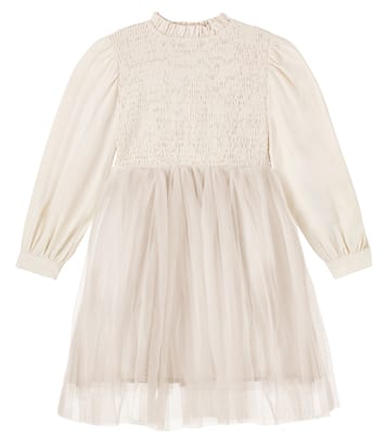 Janice shirred tulle dress | Donsje