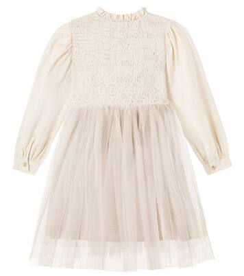 Janice shirred tulle dress | Donsje