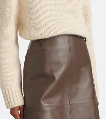 Gonna midi in pelle | Toteme