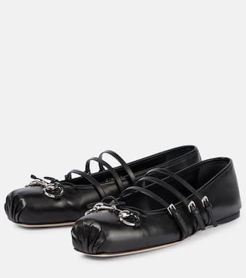 Ballerines Gucci Horsebit en cuir | Gucci