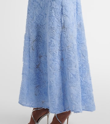 Robe longue à fleurs | Rotate