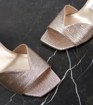 Sandales Karli 75 à paillettes | Jimmy Choo
