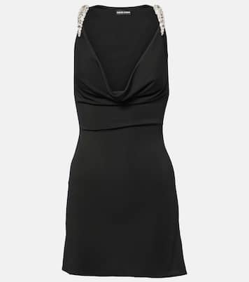 Minikleid mit Kristallen | David Koma