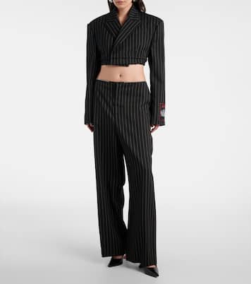 Pantalon ample en laine vierge | Jean Paul Gaultier