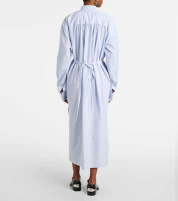 Vestido camisero de algodón | Jil Sander