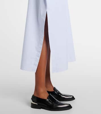 Vestido camisero de algodón | Jil Sander