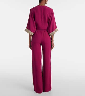 Weite Hose aus Cady Couture | Valentino