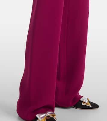 Weite Hose aus Cady Couture | Valentino